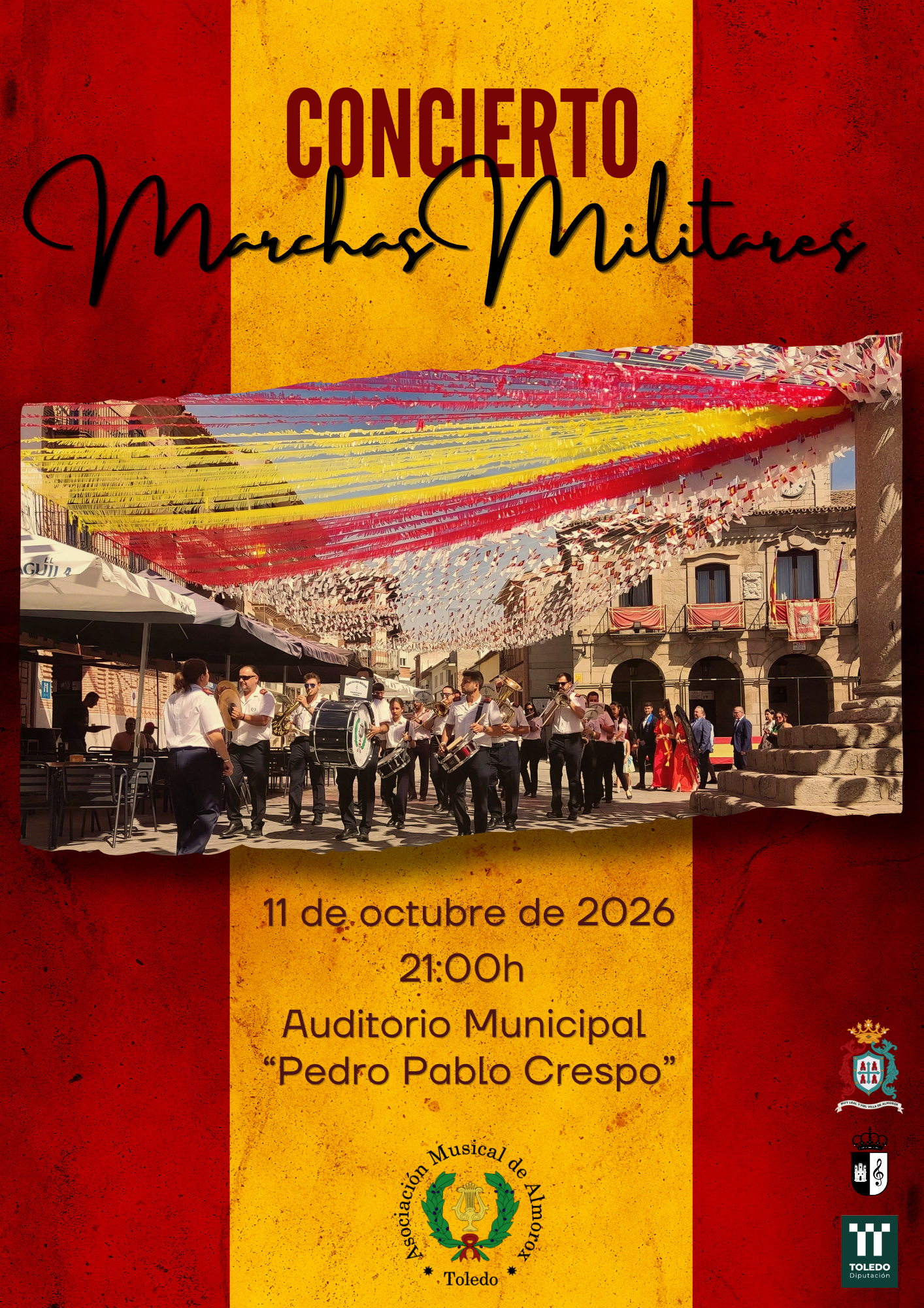 Concierto Marchas Militares Asociación Musical de Almorox